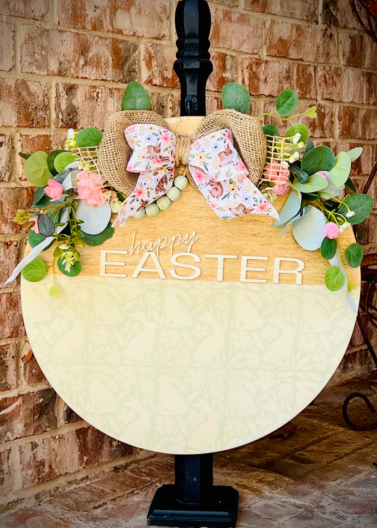18" Easter Door Hanger